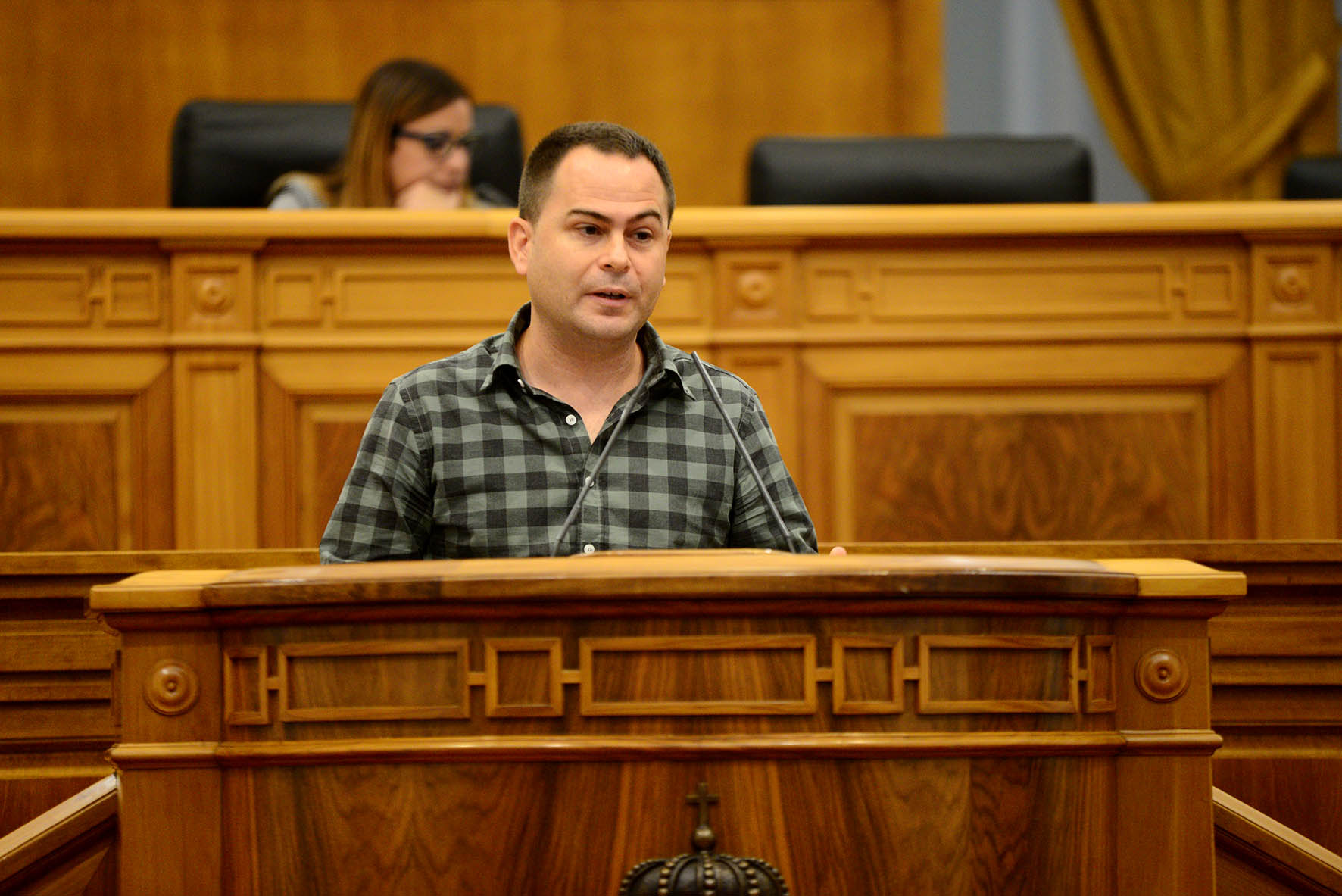 David Lorente, diputado de Podemos en las Cortes de CLM.