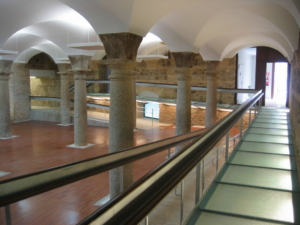 Interior del Hospitalito del Rey, en Toledo.