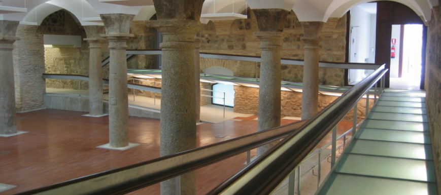 Interior del Hospitalito del Rey, en Toledo.