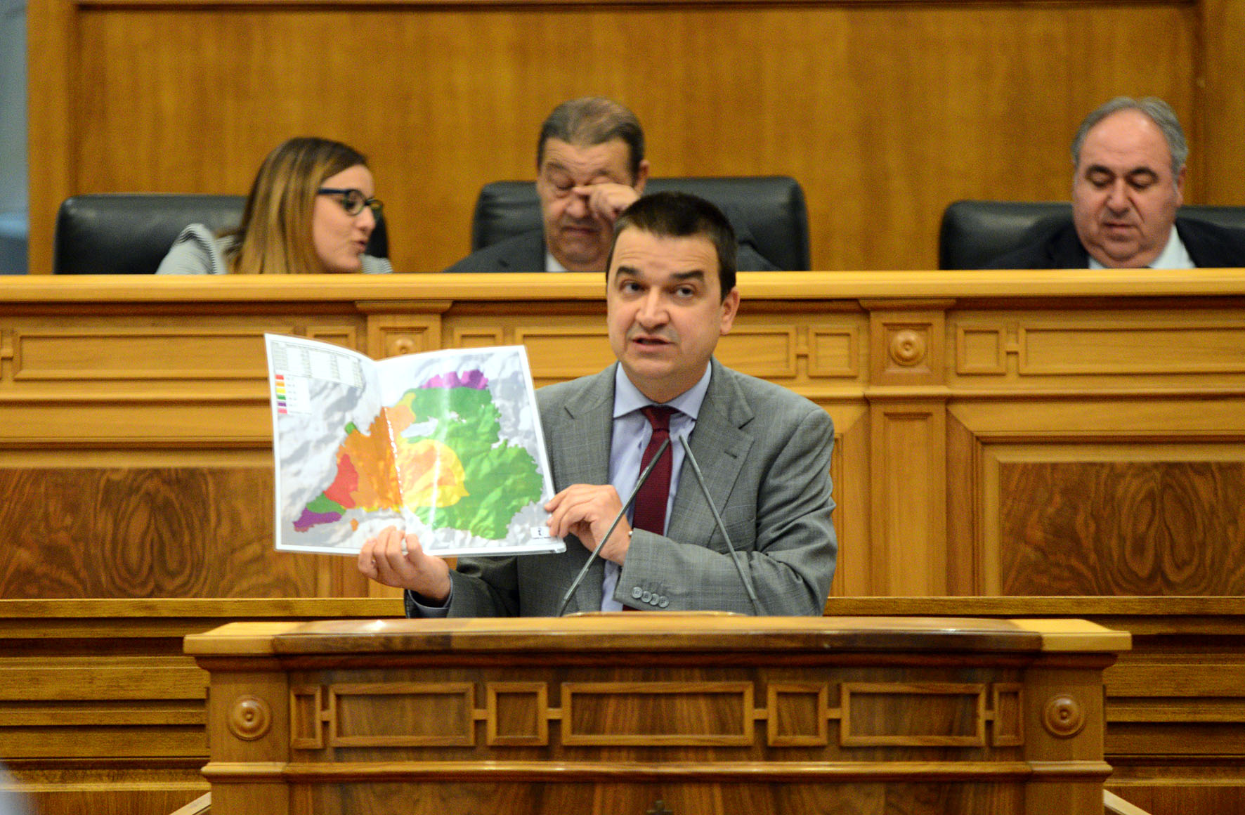 Francisco Martínez Arroyo, consejero de Agricultura y Medio Ambiente de Castilla-La Mancha.