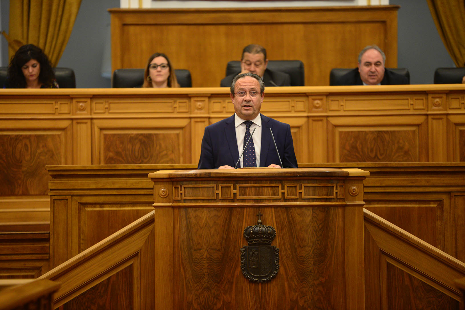 Ruiz Molina ha defendido el techo de gasto en las Cortes