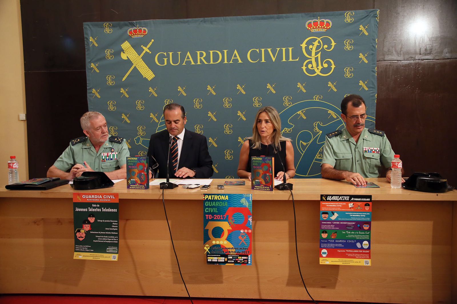 Presentación de los actos de la Patrona de la Guardia Civil.