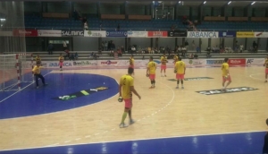 Imagen del partido de la cuarta jornada jugado por el Quabit Guadalajara