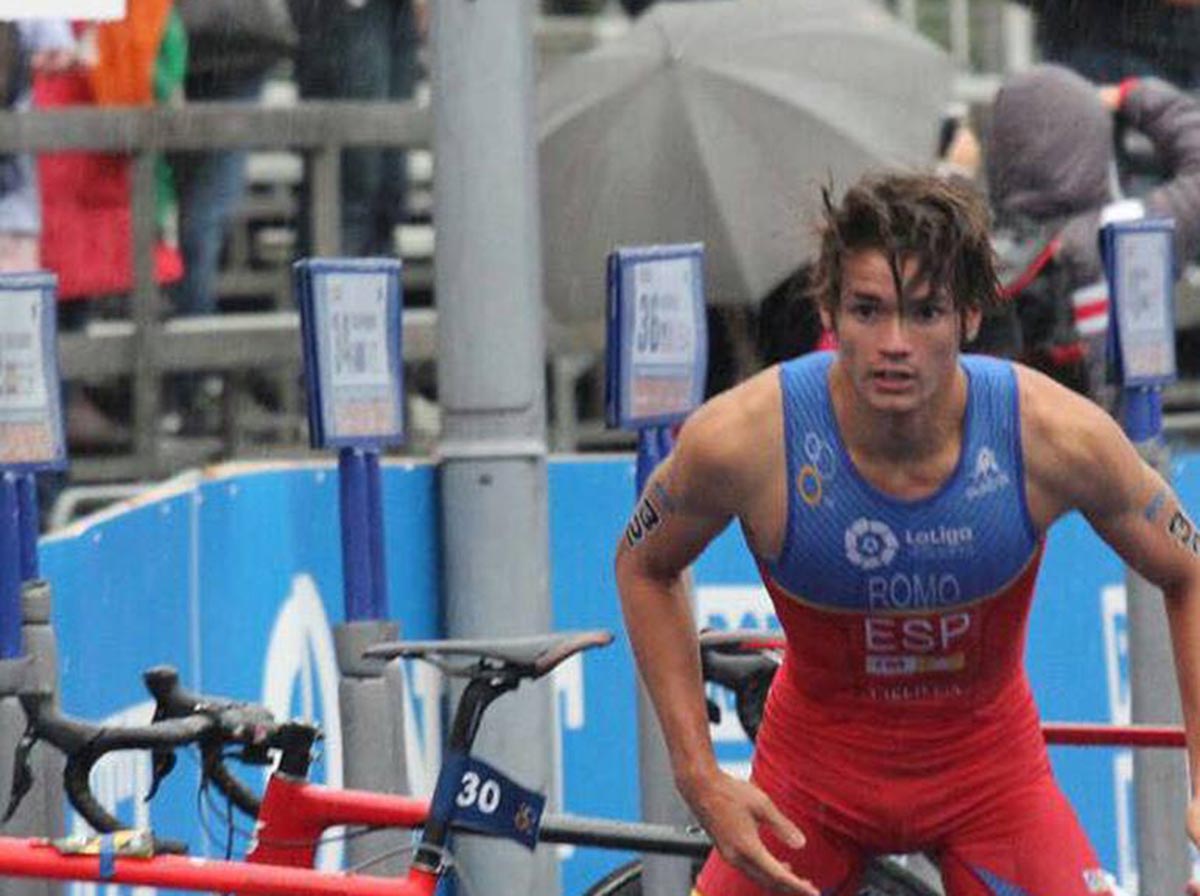 El triatleta Javier Romo ya es el noveno del mundo júnior