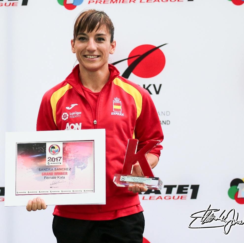 Sandra Sánchez, ha vuelto a ganar el circuito mundial de kárate