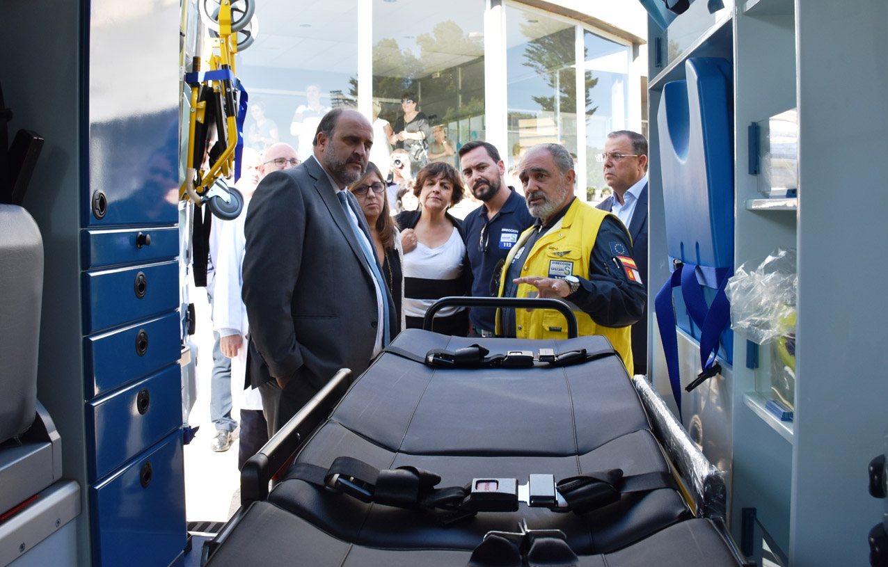 Nuevas ambulancias en en la provincia de Cuenca.