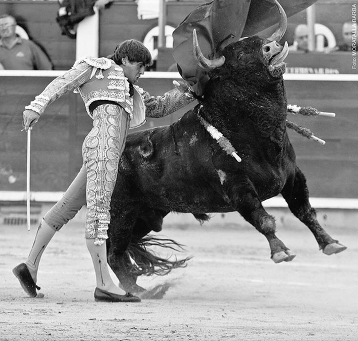 Miguel Tendero sufrió una cogida grave en la primera de Albacete