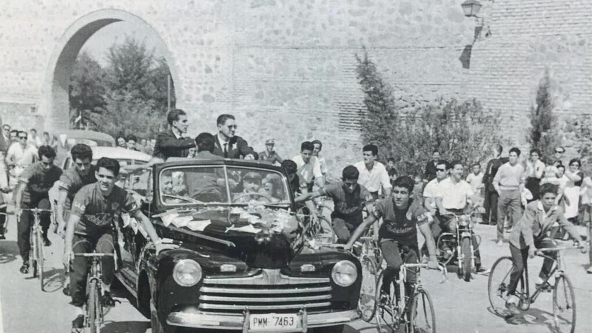 Recibimiento a Bahamontes en Toledo hace 59 años