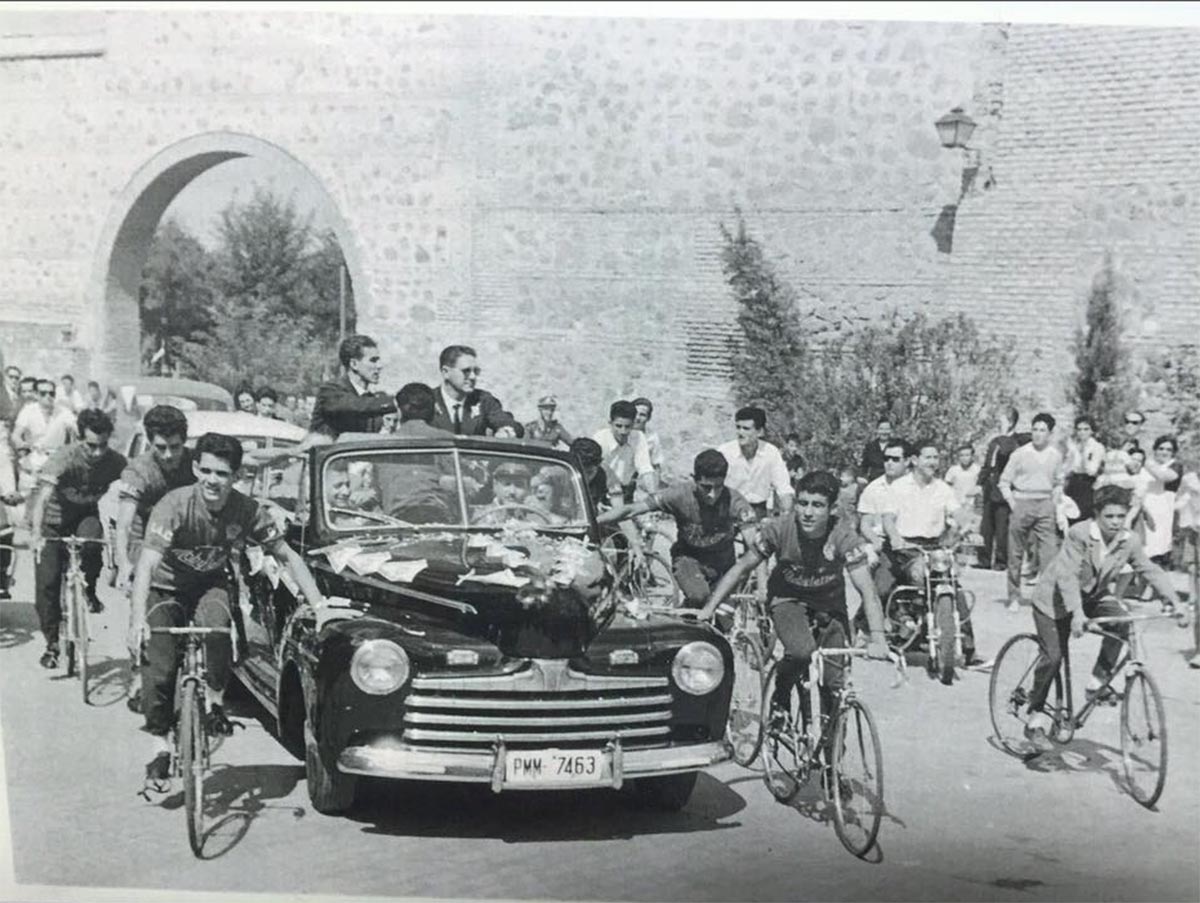 Recibimiento a Bahamontes en Toledo hace 59 años