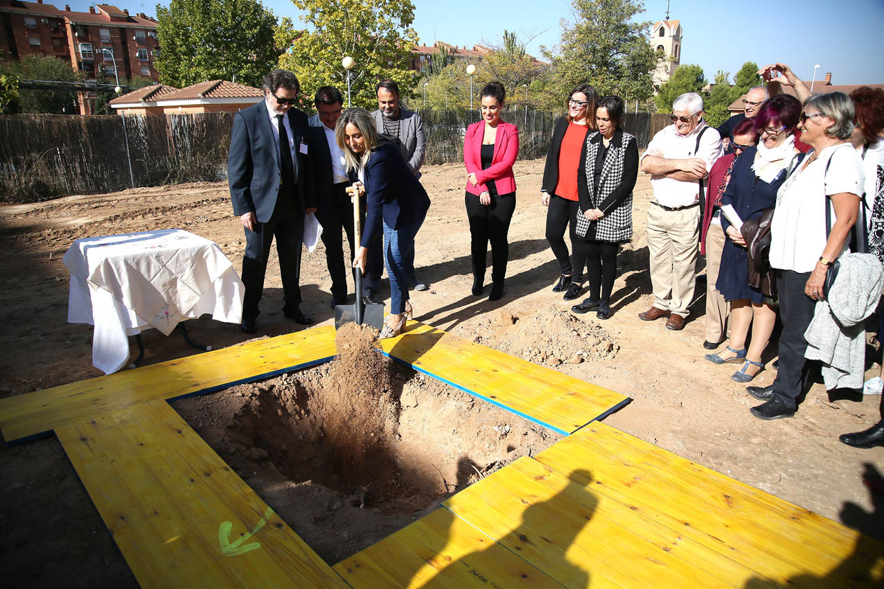 Primera piedra de Vitapolis. sociosanitarias