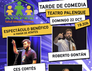 Cartel de la Gala benéfica de Atafes en Talavera.