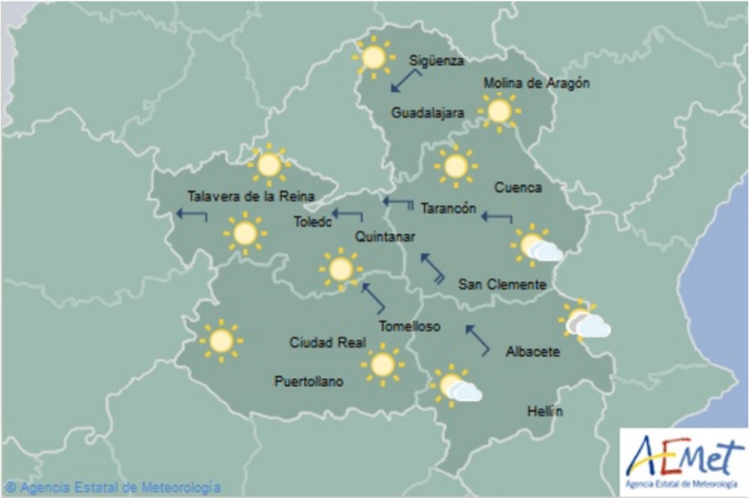 AEMET 4 de octubre La Mancha