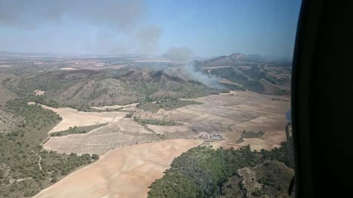 incendio forestal
