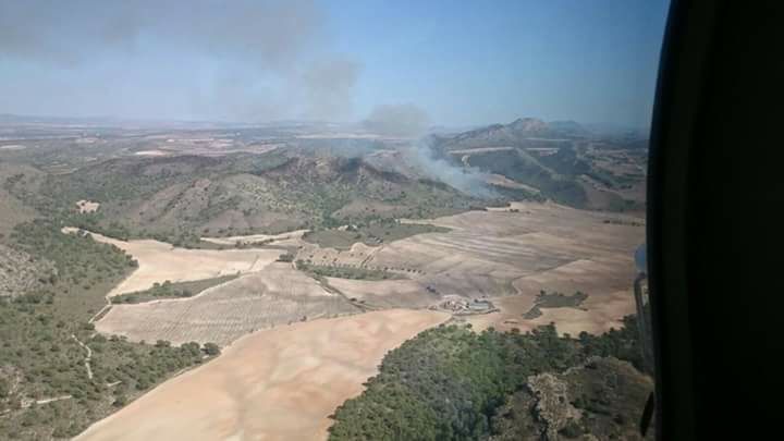 incendio forestal