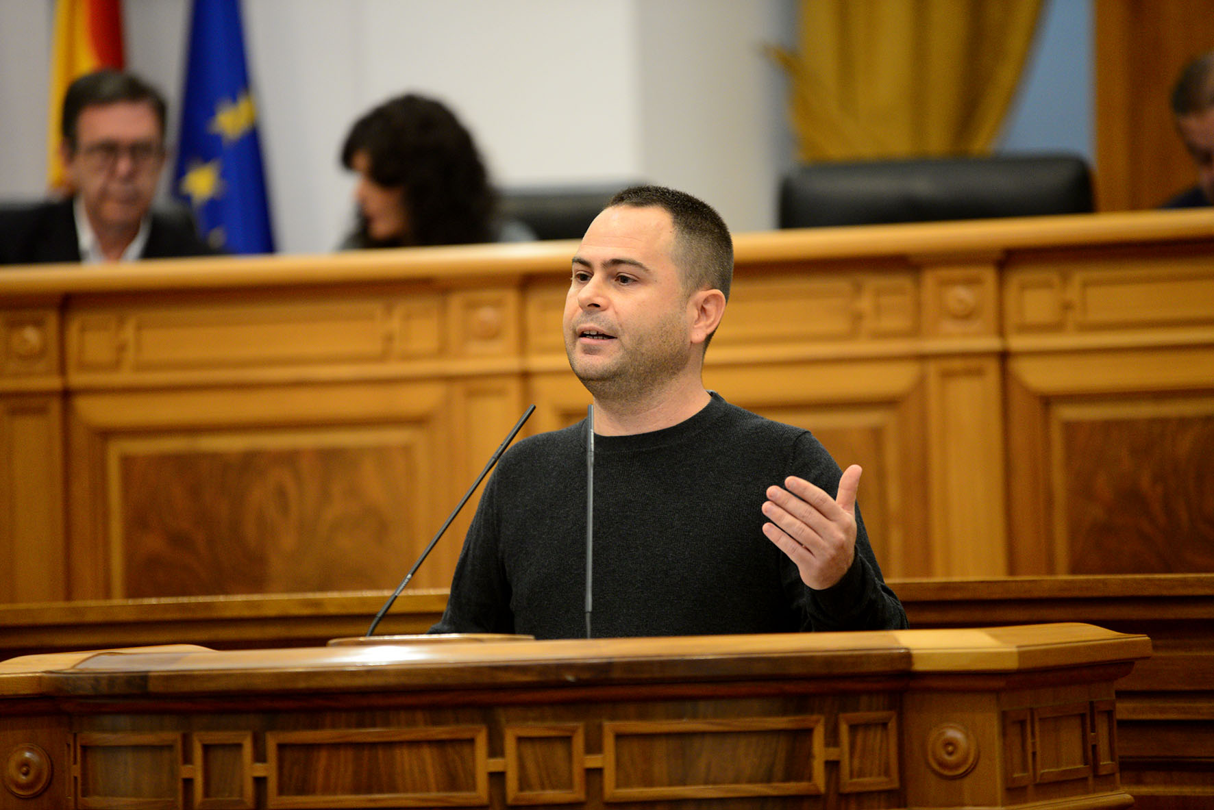 David Llorente, diputado de Podemos en las Cortes de CLM.