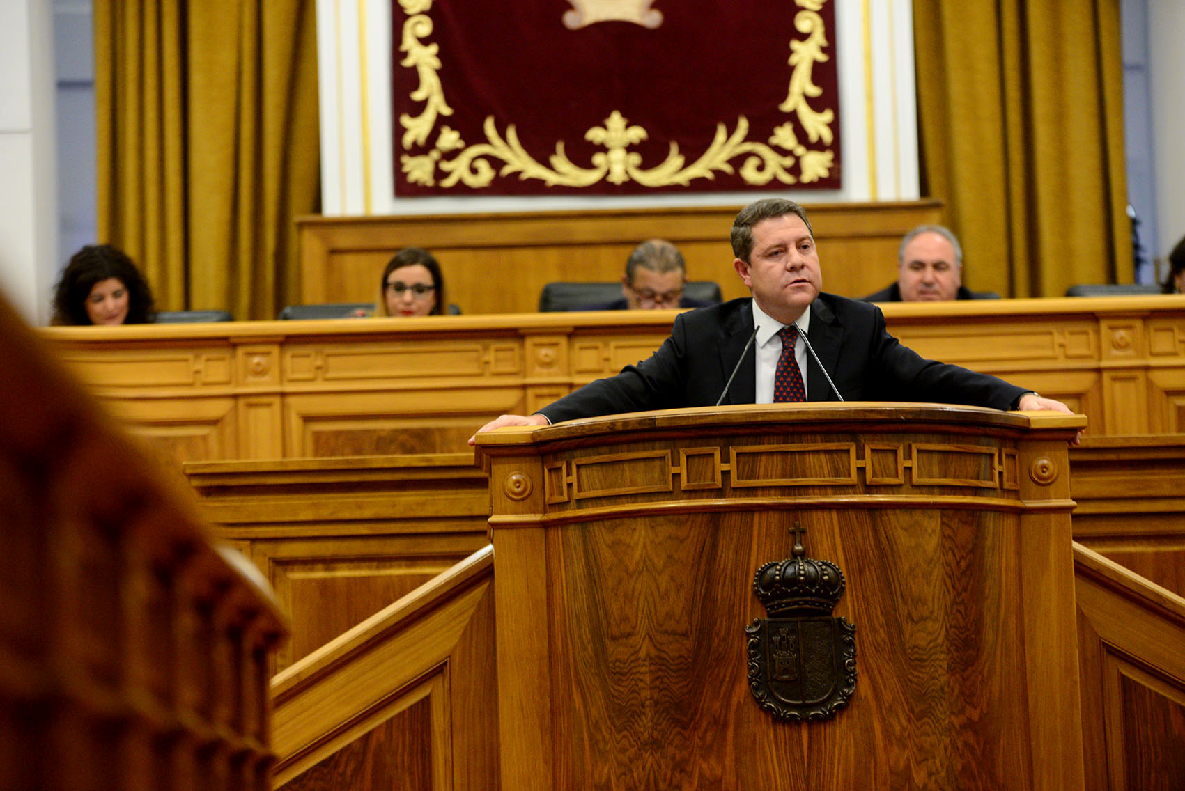 El presidente de Castilla-La Mancha, Emiliano García-Page. inditex