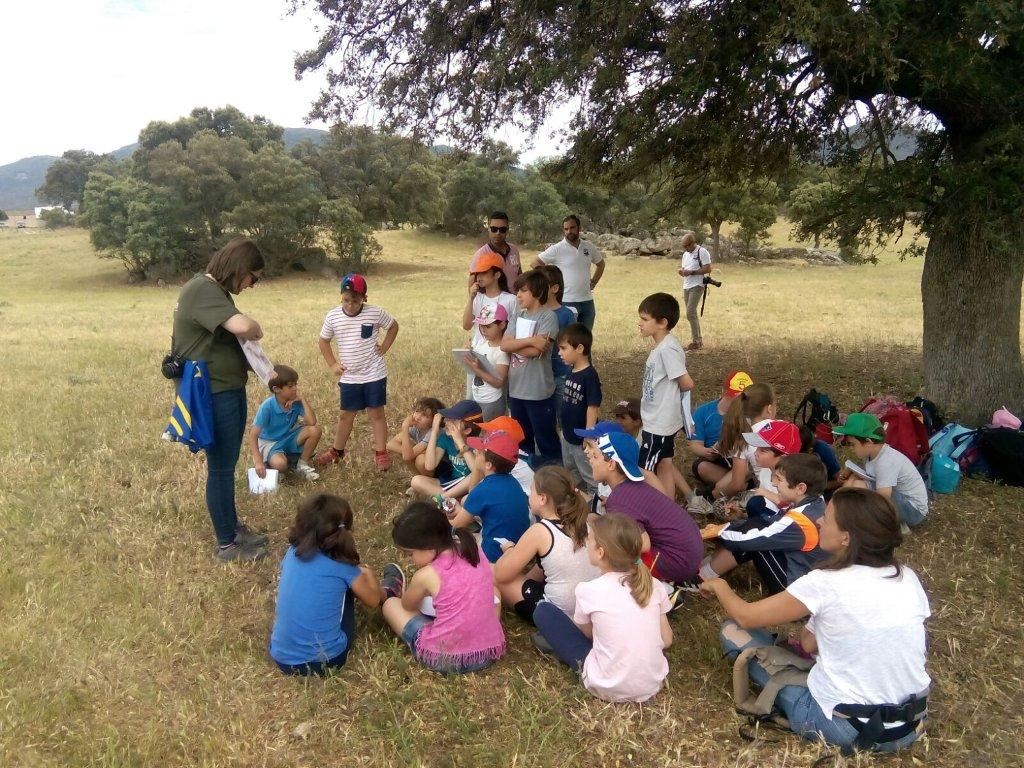 Niños de primaria Proyecto Life+Iberlince