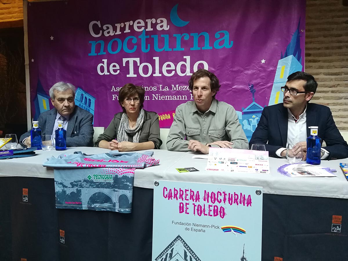 El concejal Pérez del Pino, en la presentación de la Nocturna de Toledo