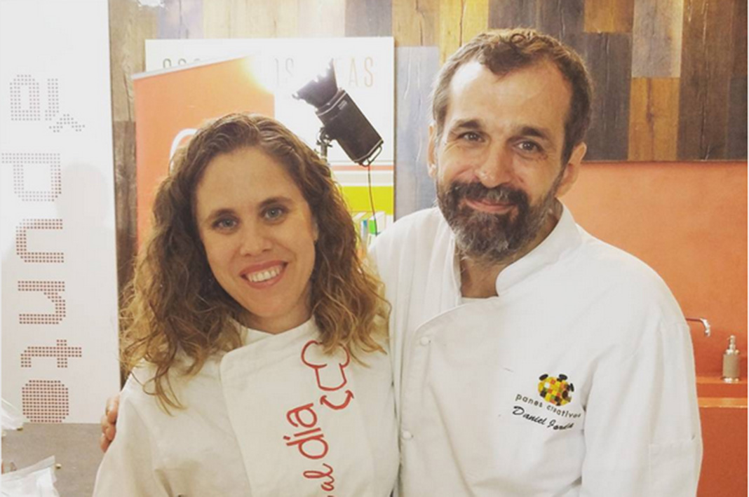 Rebeca de Torres en un concurso de cocina