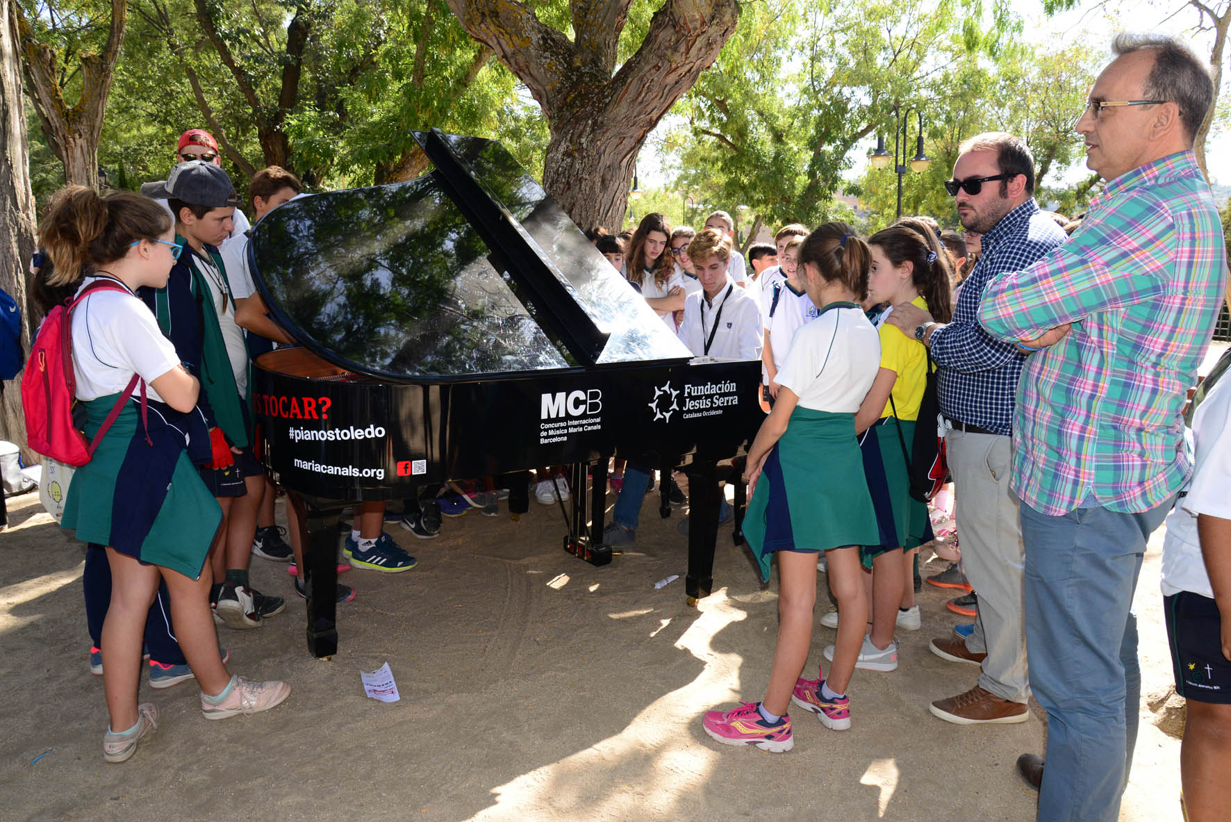 Los pianos causaron mucha expectación el pasado año por el casco histórico de Toledo.