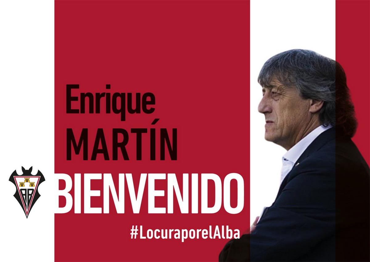 El Albacete ficha experiencia con el alta de Enrique Martín en el banquillo