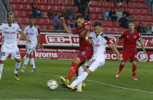 El Albacete cayó goleado ante el Numancia