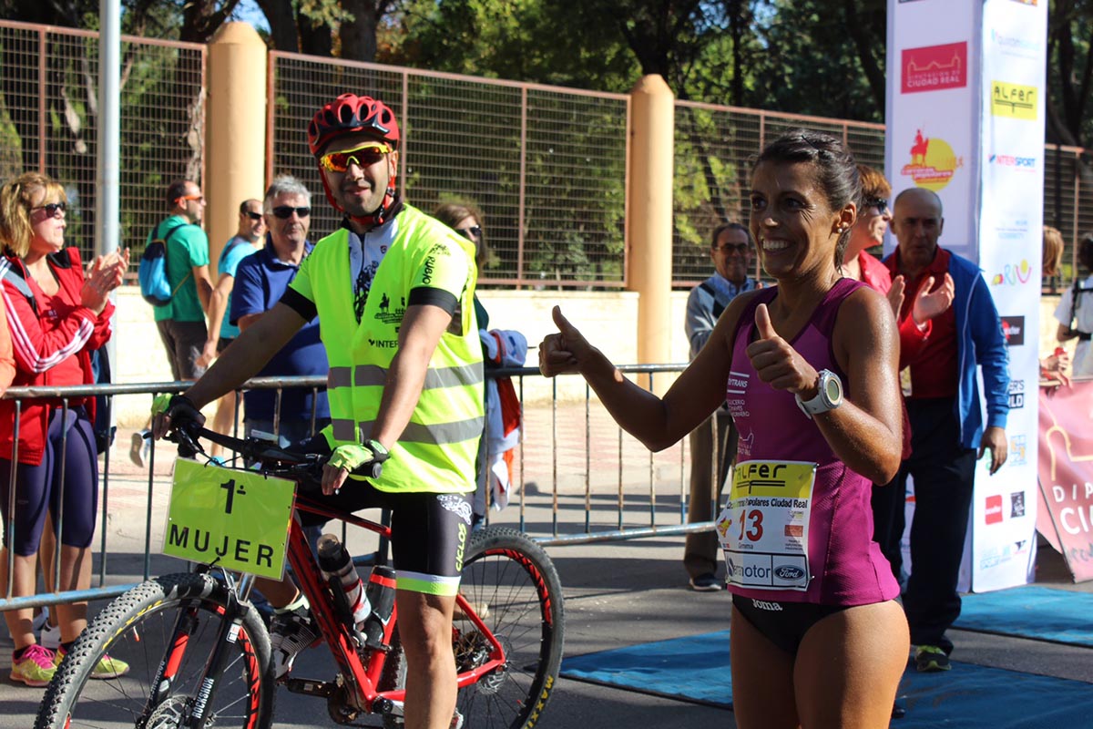 Gemma Arenas, la ganadora del Medio Maratón Rivas Riojano