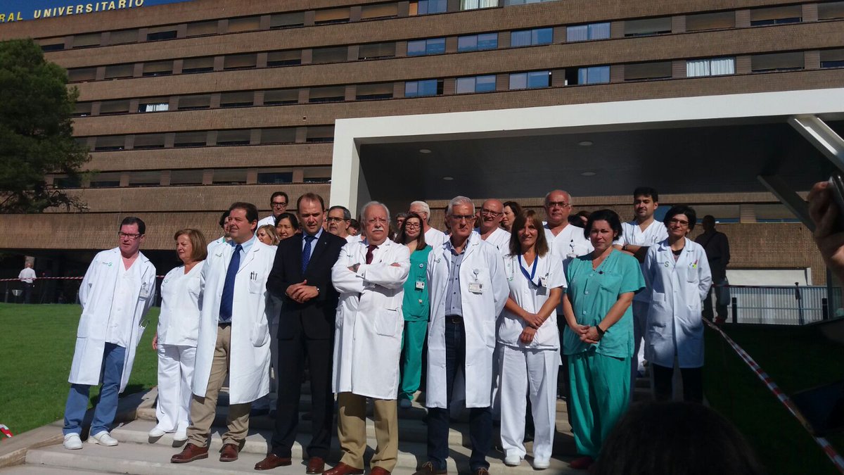 Equipo del Hospital de Albacete que ha realizado el trasplante de riñón de un donante vivo