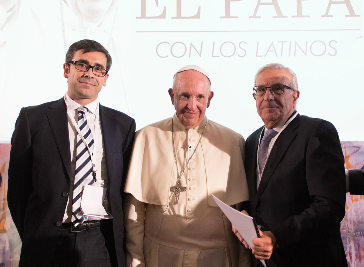 El Papa agradeció a la Fundación Soliss su apoyo al programa Futval