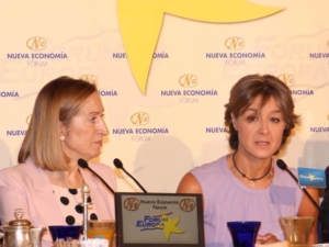 Isabel García Tejerina, en el Foro Europa
