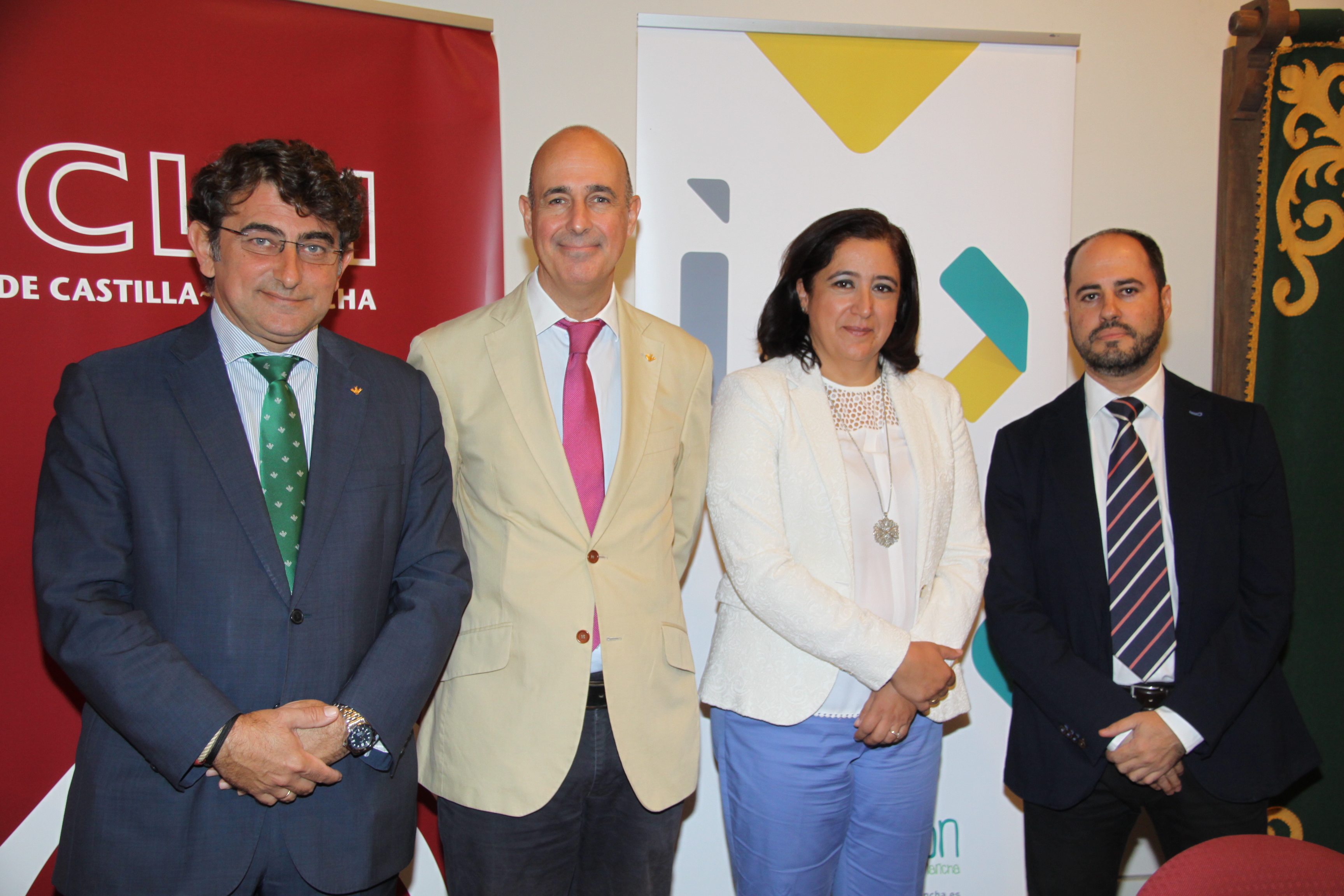 Imagen de la presentación del Termómetro Económico de Castilla-La Mancha en el segundo trimestre. trimestres
