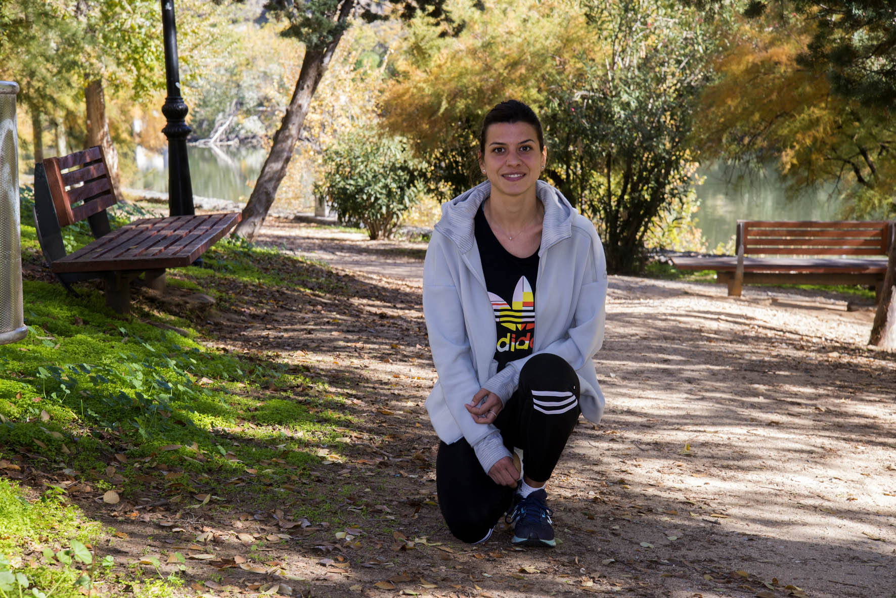 Irene Sánchez-Escribano y "su" senda ecológica en Toledo