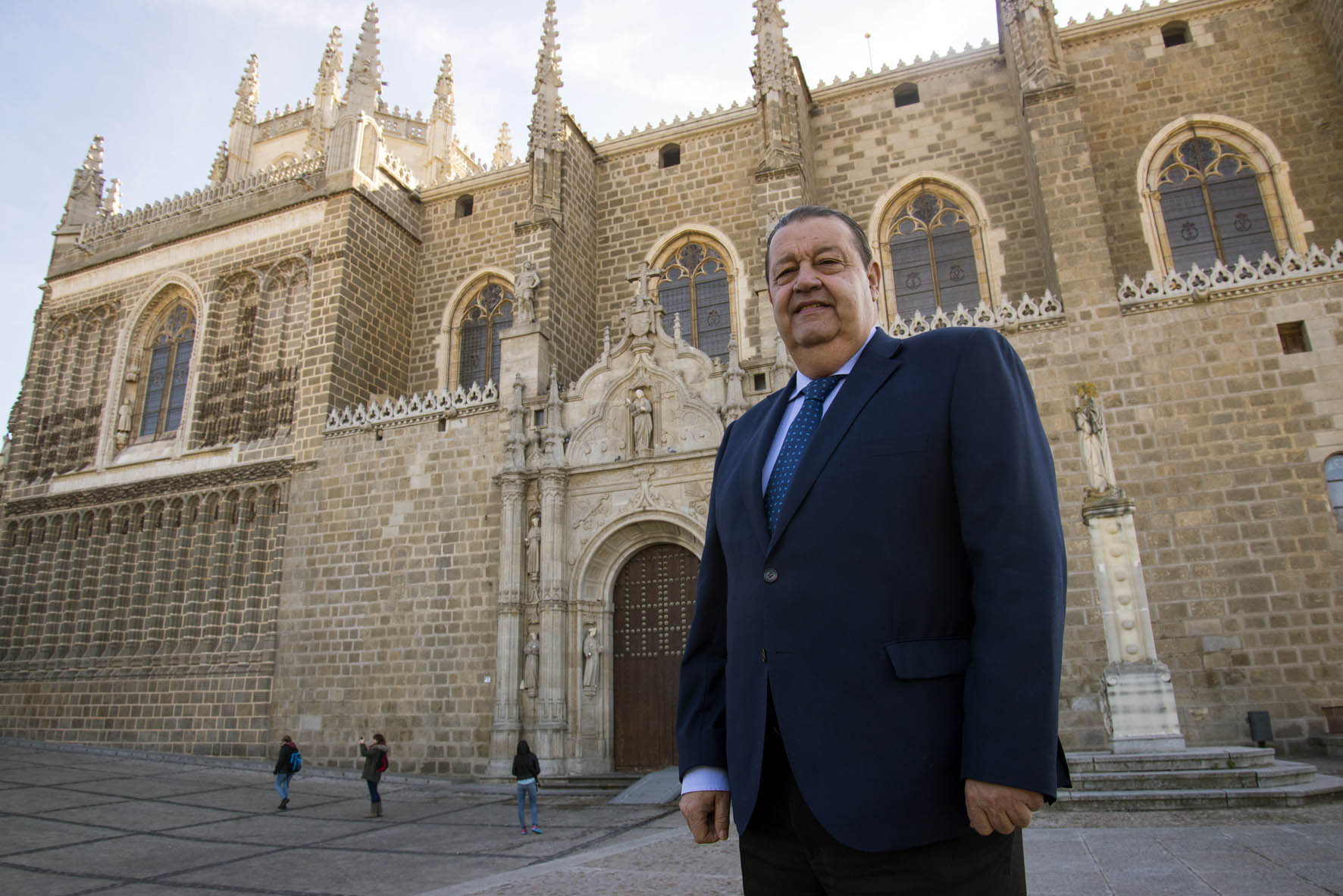 Jesús Fernández Vaquero en San Juan de los Reyes.