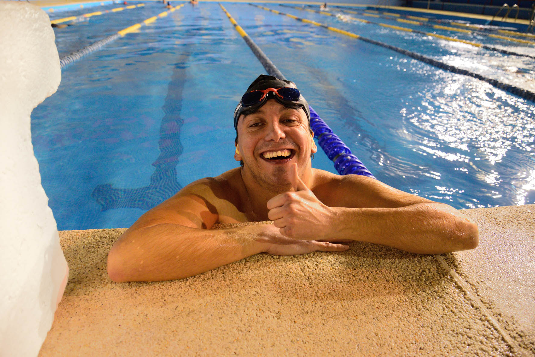 Juan Beltrán, el nadador toledano que desafía a la escoliosis