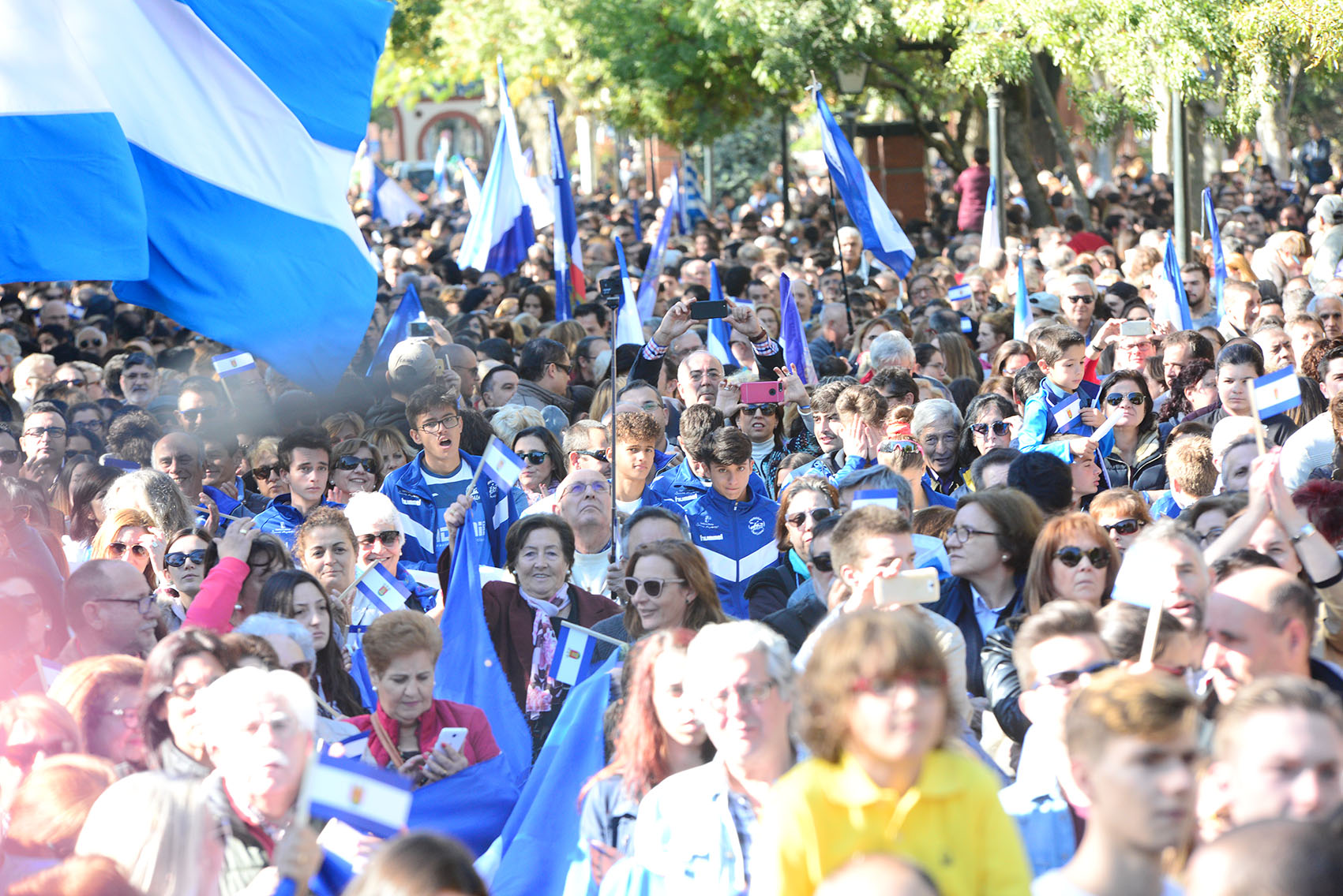 Manifestación del 11 del 11 a las 11 en Talavera.