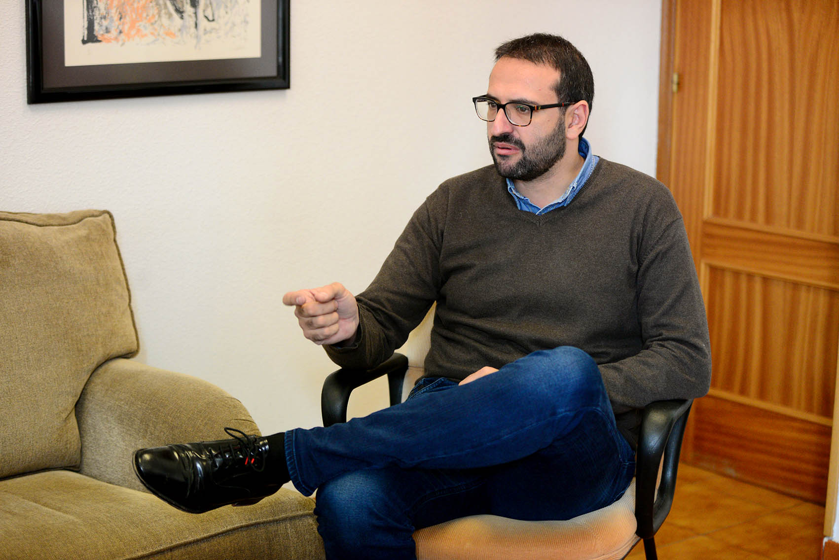 Sergio Gutiérrez, secretario de Organización del PSOE de Castilla-La Mancha y eurodiputado.