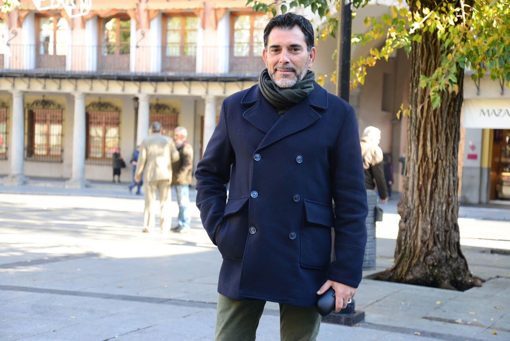 Víctor del Árbol, escritor y conferenciante en el Festival CIBRA que se celebra en Toledo.