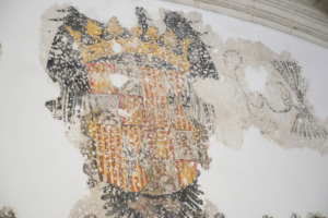 Pinturas murales en San Juan de los Reyes. Puerta del Cambrón