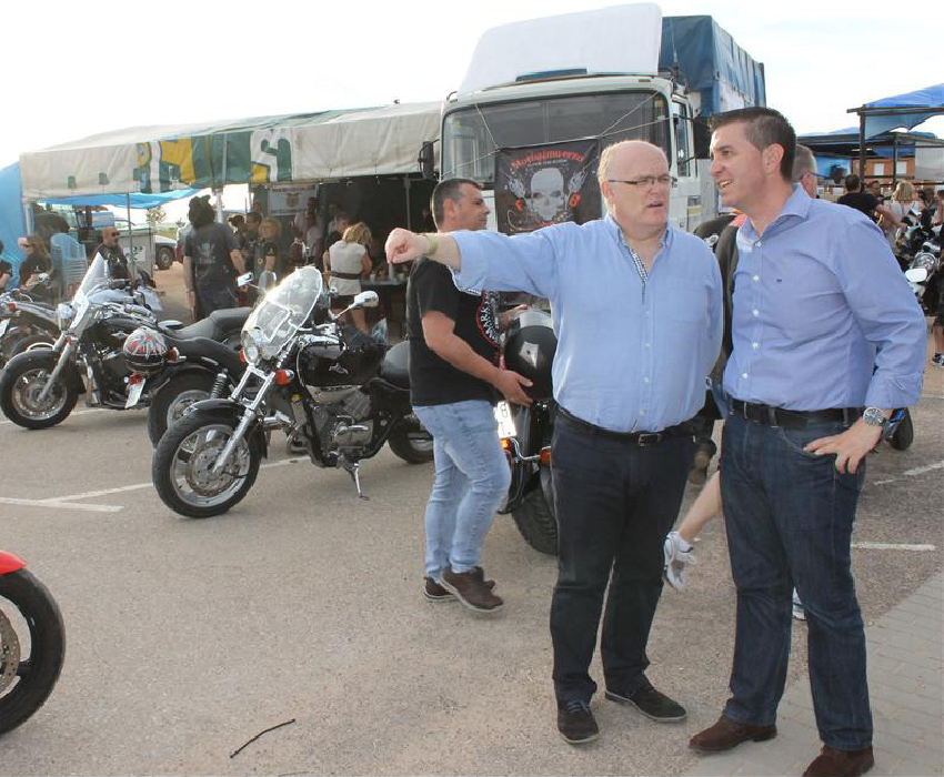 Ruiz Santos y Cabañero en una foto de archivo. PSOE de Albacete