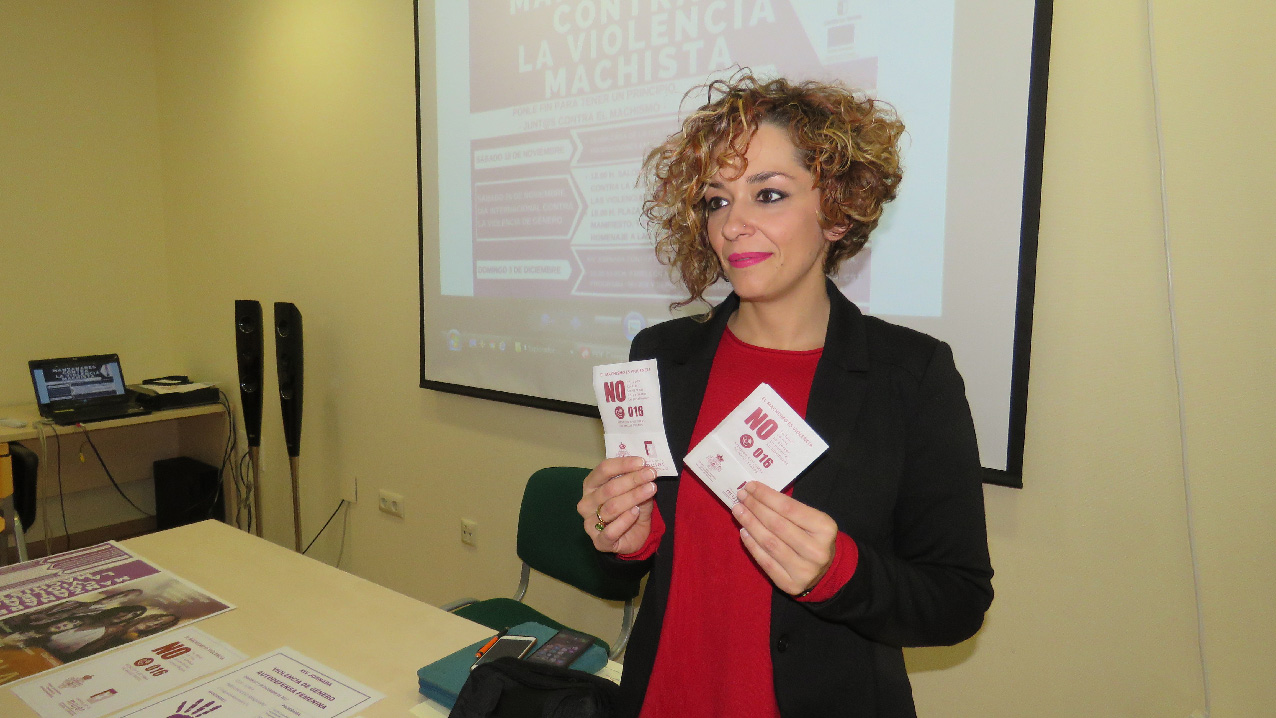 La concelaja de Igualdad del Ayuntamiento de Manzanarez, Beatriz Labián. Violencia machista