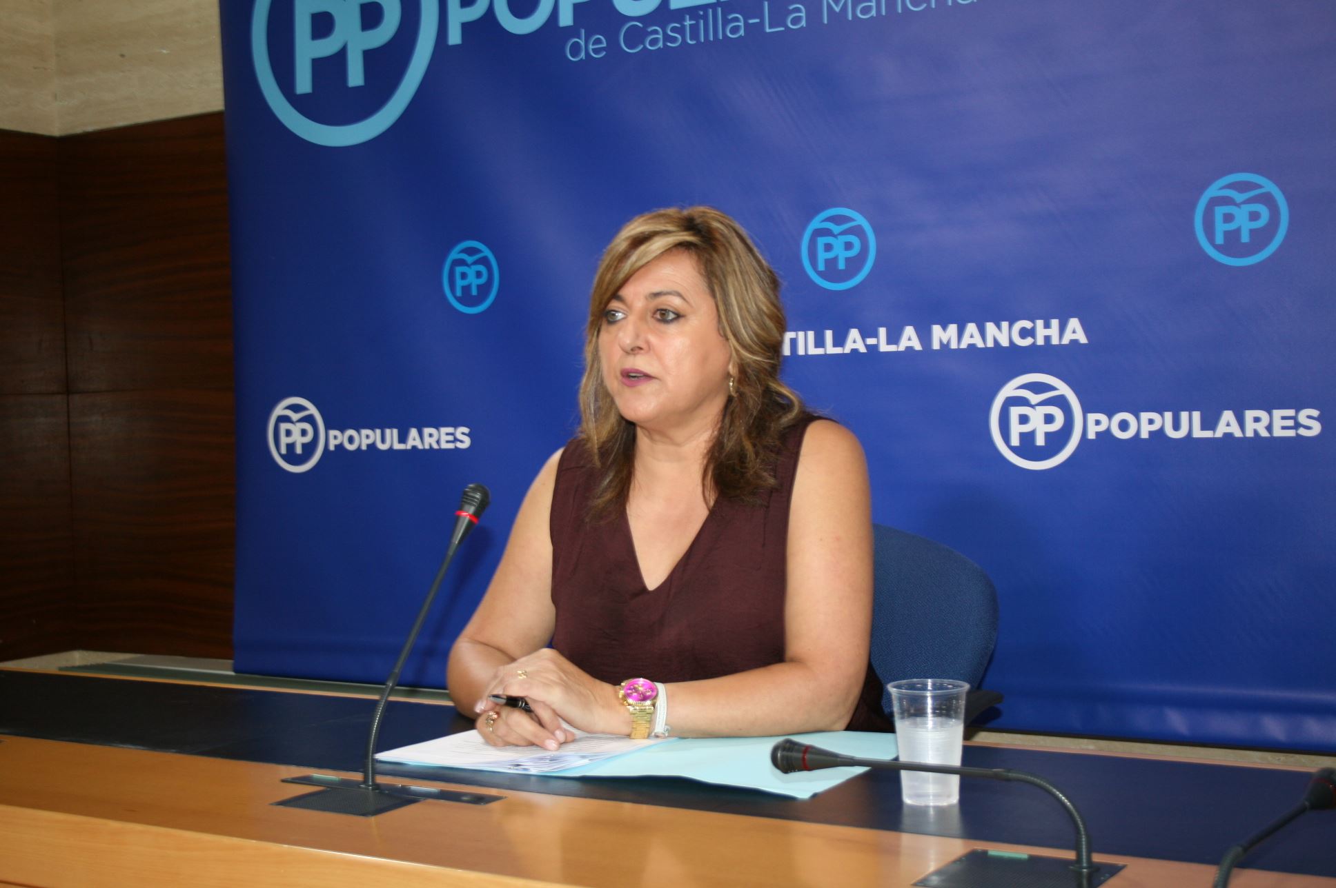 La diputada del PP Pilar Martínez. UCLM