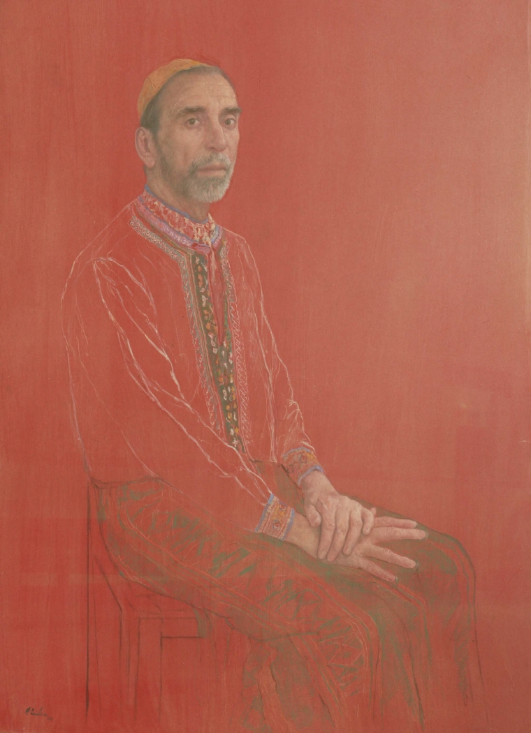 Retrato de Samuel ah-Leví, que se expondrá en el Museo Sefardí.