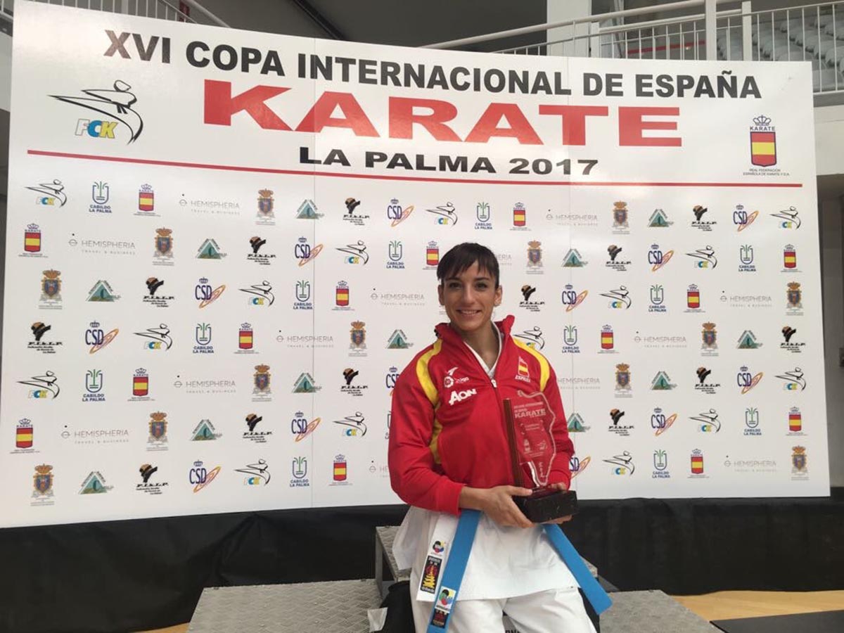 Nuevo triunfo de Sandra Sánchez, esta vez en la Copa Internacional de kárate de España