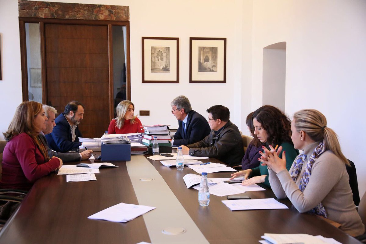 Reunión de la Junta de Gobierno del Ayuntamiento de Toledo en la que se ha aprobado el proyecto de Presupuestos.
