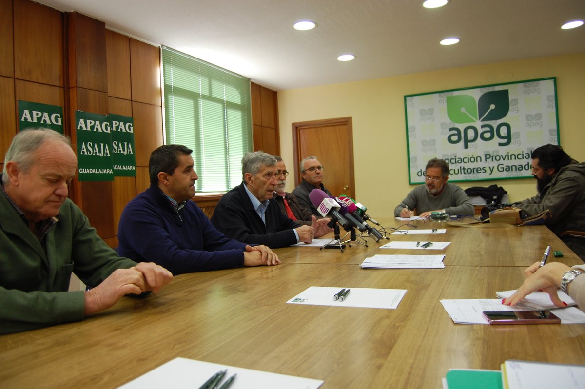 Rueda de prensa de APAG. sorbe-bornova