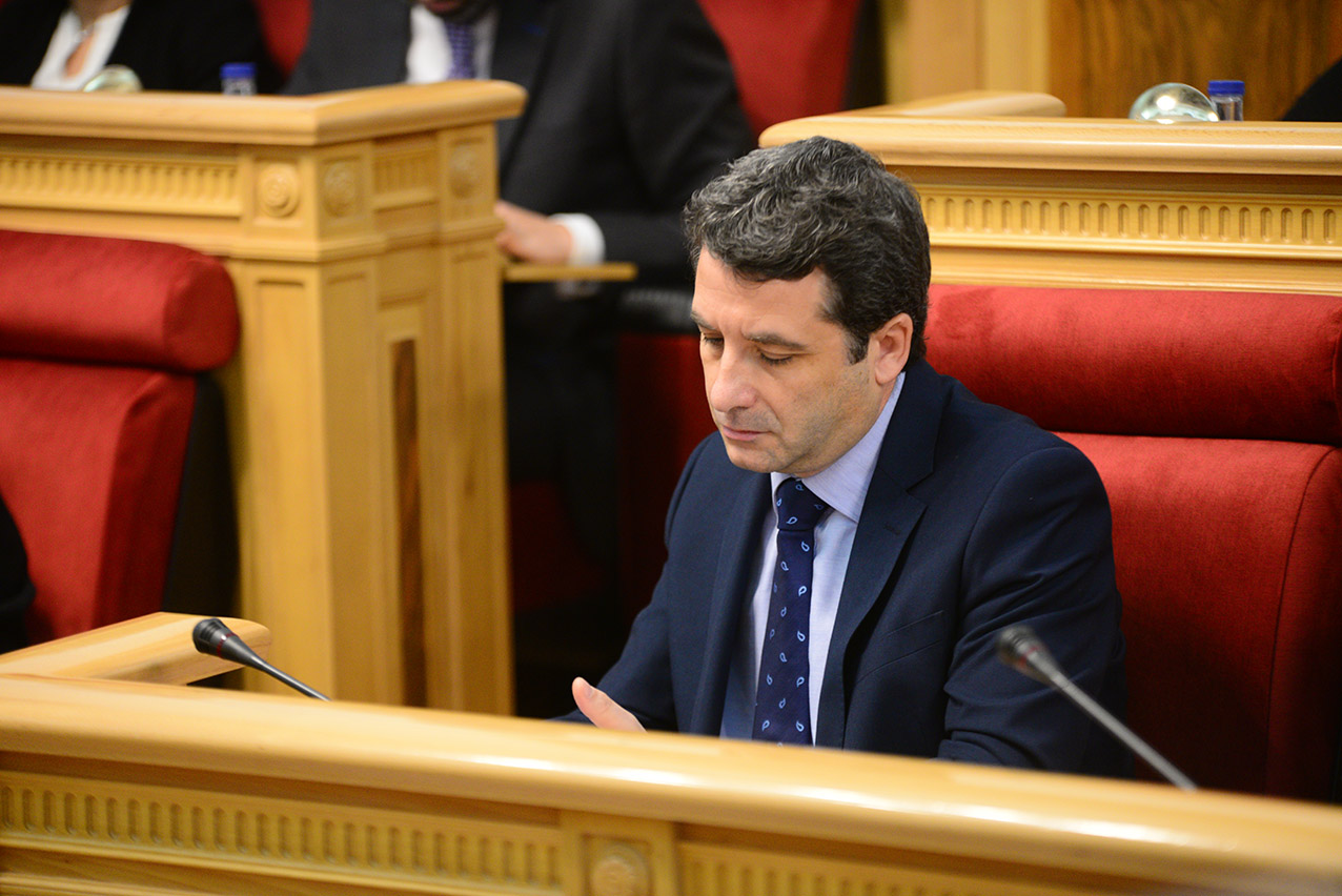 El portavoz de Ciudadanos en el Ayuntamiento de Toledo, Esteban Paños.