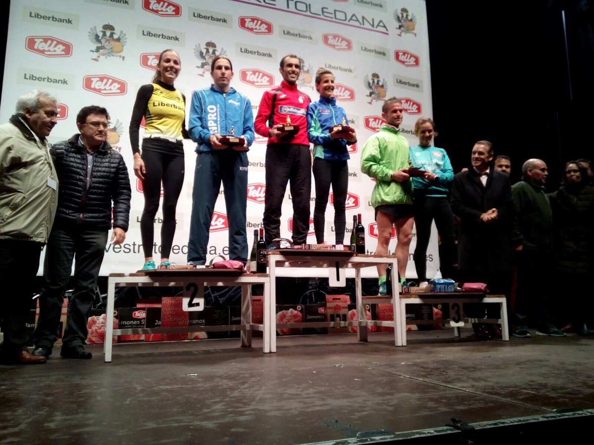 Sonia Labrado, ganadora absoluta femenina de la San Silvestre Toledana