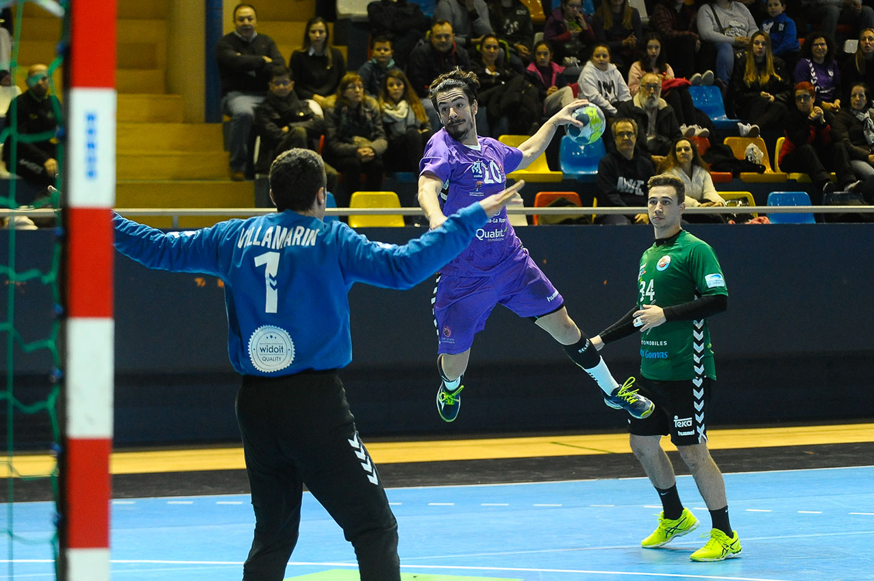 Imagen del encuentro del Quabit Guadalajara en la Copa del Rey.