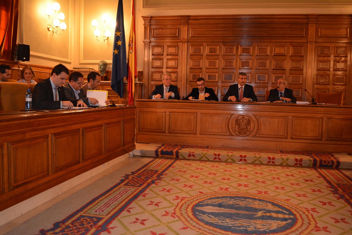 Pleno en el que se han aprobado los Presupuestos de la Diputación de Toledo