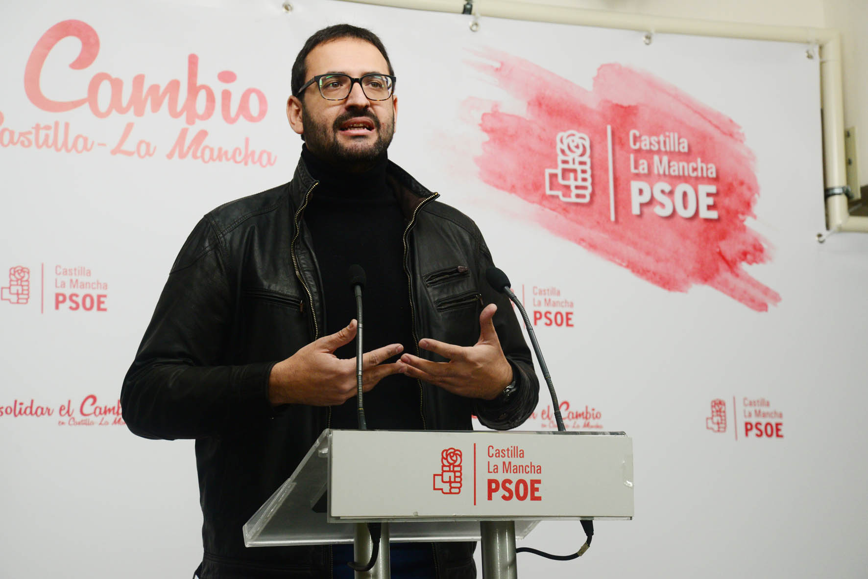 Sergio Gutiérrez, secretario de Organización del PSOE CLM. financiación autonómica